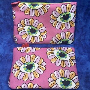 30 Ipsy Glam Cosmetic / Makeup Bag ~ June 2025 ~ Pink Flower Eye Bag